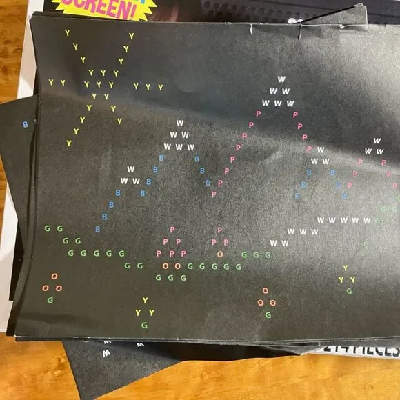 Lite Brite game for kids, comes with unused sheets, excellent condition - Picture 3 of 4